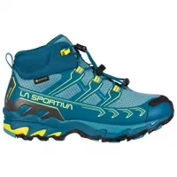la sportiva - kid's ultra raptor ii mid gtx - chaussures de randonnée taille 27, bleu/turquoise