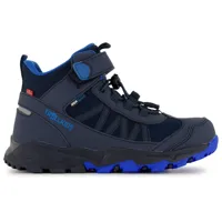 trollkids - kid's tronfjell hiker mid - chaussures de randonnée taille 36, bleu
