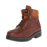 wolverine men's w03120 durashock sr boot, brown, 8 m us
