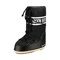moon boot nylon 14004400 - bottes de neige - mixte enfant noir (nero) 39-41 eu