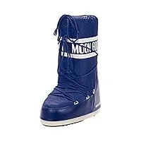 moon boot nylon 14004400 - bottes de neige - mixte enfant azul (blue 2) 39-41 eu