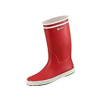 aigle lolly-pop bottes de pluie - mixte enfant - rouge blanc - 33 fr