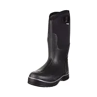 bogs mens classic ultra high 51377 black rubber boots 43 eu