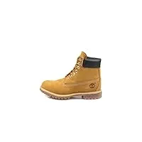 timberland 6in premium boot, boots homme - jaune (wheat nubuck), 47.5 eu