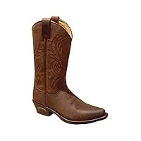 sendra boots, bottes western mixte adulte - marron - marron, 42 eu