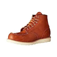 botte red wing 6' moc toe good year cousue pour hommes - 8881, braun(brown), 42.5