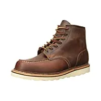 red wing boots - red wing 6 inch classic moc toe boots - copper