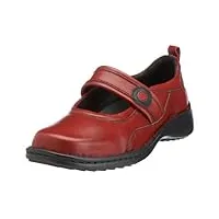 josef seibel , chaussures de ville à lacets pour femme - rouge - rouge, 35 eu
