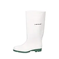 dunlop protective footwear pricemastor, bottes de pluie mixte adulte, blanc (white), 45 eu