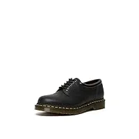 dr.martens 8053 black leather mens shoes, noir (black nappa), 47 eu