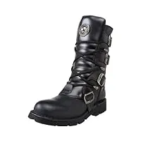 new rock m 1473 s1, boots mixte adulte - noir (itali negro/nomada negro/planin), 43 eu