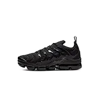 nike homme air vapormax plus sneakers basses, noir (black/black/dark grey 001), 42.5 eu