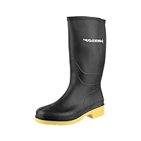 dunlop protective footwear dull,bottes de pluie mixte adulte, noir (black 002), 36 eu