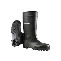 dunlop protective footwear protomastor, bottes de sécurité mixte adulte, noir (black), 43 eu