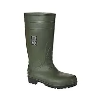 portwest bottes de sécurité wellington s5, couleur: vert, taille: 46, fw95gnr46