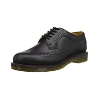 dr martens 3989 smooth, chaussures de ville mixte adulte - noir (black), 37 eu (4 uk)