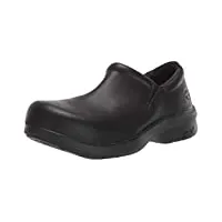 timberland pro chaussure de sécurité à enfiler newbury esd slip-on pour femme, 37.5 eu large, black