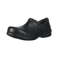 timberland pro chaussure de sécurité à enfiler newbury esd slip-on pour femme, 38 eu large, black