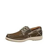 florsheim men's lakeside ox boat shoe,brown,9.5 w us