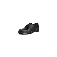 dr martens - 14345001 - monochrome 1461 - chaussures à lacets - mixte adulte - noir (black) - 45 eu