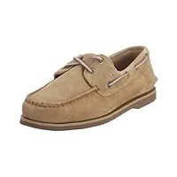 timberland icon classic 2-eye, chaussures bateau homme - marron (sand suede 1004r), 43.5 eu (9.5 us)