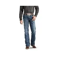 ariat - jeans homme m4 taille basse scoundrel, 32w x 32l, scoundrel