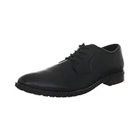tommy hilfiger daniel 8a, chaussures à lacets classiques homme - noir - schwarz (black 990), 45 eu