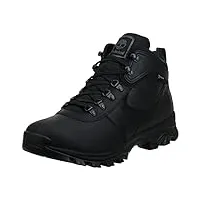 timberland mt. maddsen mid leather wp homme, black full grain, 41 eu