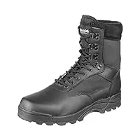 brandit homme 9 eyelet military and tactical boot, noir, 47 eu
