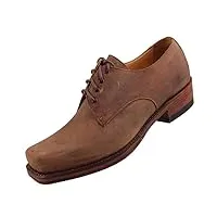 sendra boots , chaussures de ville à lacets pour homme marron braun (antik) - marron - braun (antik), 42 eu