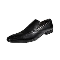 base london , chaussures de ville à lacets pour homme - noir - noir, 8 uk