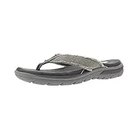 skechers sandales supreme pour homme - gris - gris, 41 eu