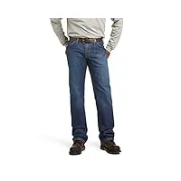 ariat flame resistant m4 low rise boot cut jean-dotd, gris, 33 w/34 l homme