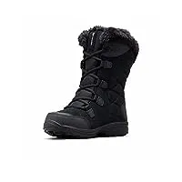 columbia ice maiden ii waterproof bottes de neige imperméables femme, noir (black x columbia grey), 38 eu