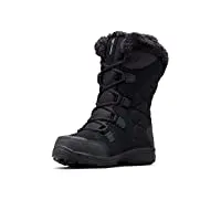 columbia ice maiden ii waterproof bottes de neige imperméables femme, noir (black x columbia grey), 42 eu