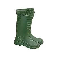 lemigo greenlander 862 bottes en caoutchouc vert bottes de pêche bottes thermiques (vert, 49 eu)