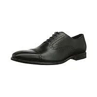 geox u new life, chaussures de ville homme - noir (blackc9999), 40 eu