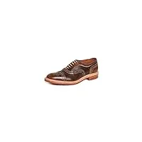 allen edmonds strandmok chaussures oxford pour homme, marron (marron), 44 eu