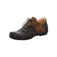 think kong,chaussures de ville à lacets pour homme,marron - braun (espresso/kombi-42),45.5