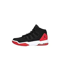 nike jordan max aura, chaussures de basketball homme - noir (black/black-gym red 023), 43 eu