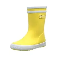 aigle baby flac, bottes de pluie garçon mixte enfant, jaune yellow jaune new 001, 20 eu