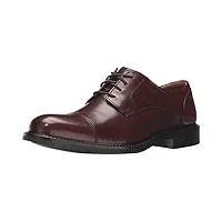 johnston & murphy , chaussures de ville à lacets pour homme noir noir - marron - marron,