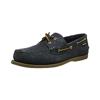 chatham - deck - chaussures bateau - homme - bleu - 43 eu (9 uk)