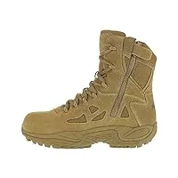 reebok womens coyote leather tactical boots rapid response laceup ct