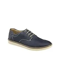 johnston & murphy chaussures habillées couleur bleu navy nubuck taille 44 eu / 1