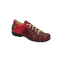 think! 0-80669-72, chaussures à lacets et coupe classique homme - rouge - rot,