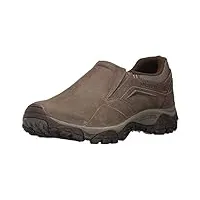 merrell moab adventure moc chaussures de randonnée pour homme, gris, 41 eu