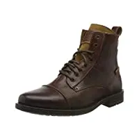 levi's footwear and accessories emerson bottes & bottines souples hommes marron (medium brown 27) 43 eu