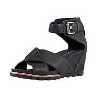 sorel - sandales joanie sandal ii femmes, 37 eur, black