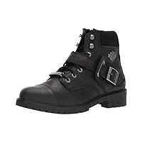 harley-davidson footwear bottes de moto bowers pour homme, noir, 13